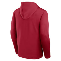 San Francisco 49ers Logo Athletic Head Start Pullover Hoodie - Scarlet for sale
