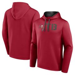 Tampa Bay Buccaneers Logo Athletic Head Start Pullover Hoodie - Red on sale