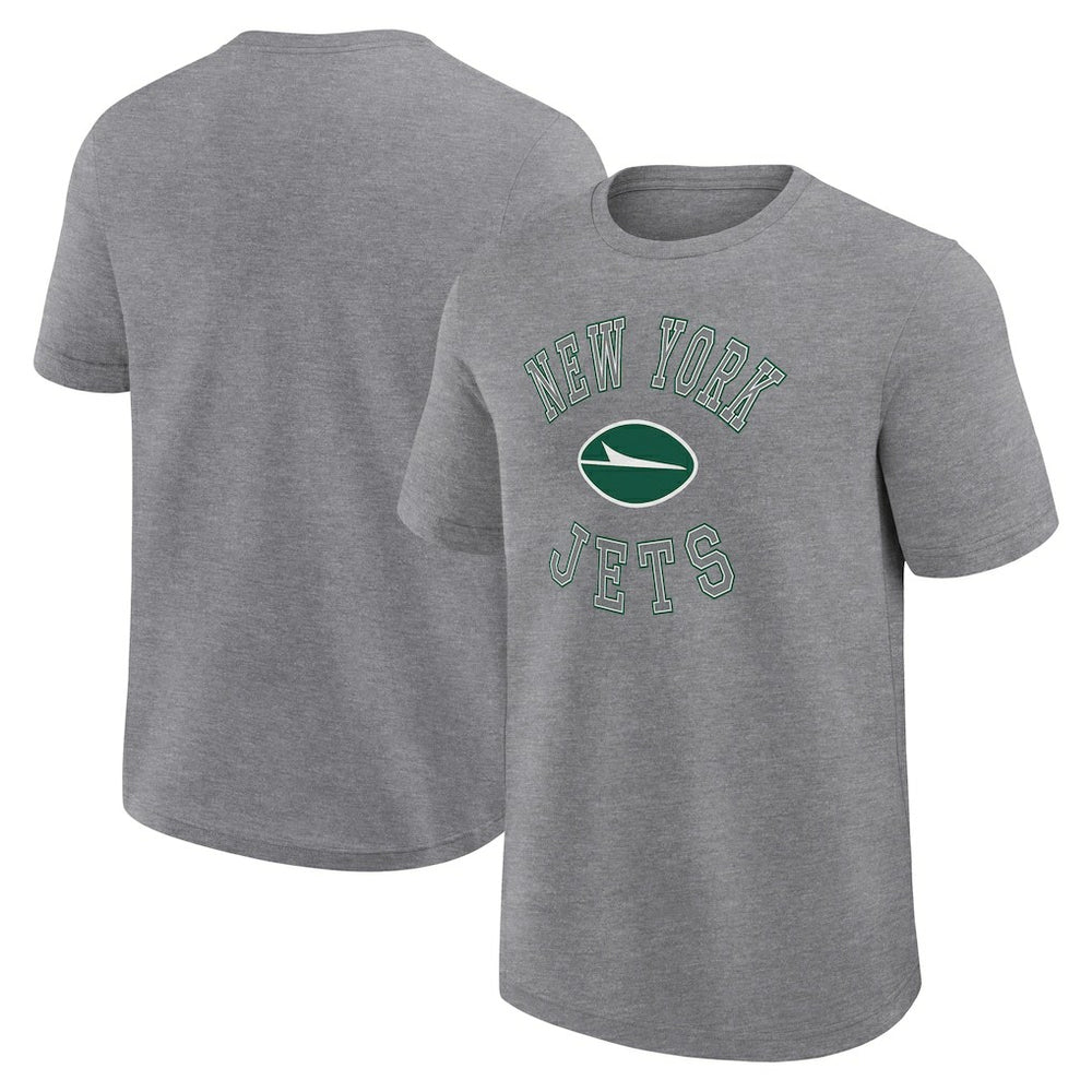 New York Jets Logo Athletic Success T-Shirt - Heather Gray outlet