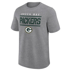 Green Bay Packers Logo Athletic Top Notch T-Shirt - Heather Gray online
