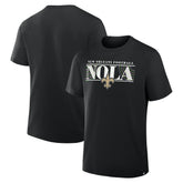 New Orleans Saints Hometown True Favorite T-Shirt - Black sale