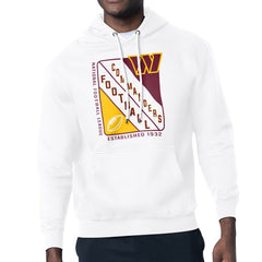 Washington Commanders Starter Shield Logo Pullover Hoodie - White on sale