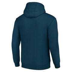 Denver Broncos Starter Shield Logo Pullover Hoodie - Navy on sale