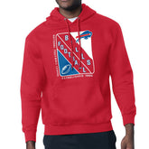 Buffalo Bills Starter Shield Logo Pullover Hoodie - Red on sale