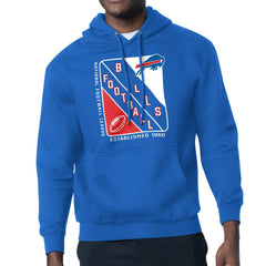 Buffalo Bills Starter Shield Logo Pullover Hoodie - Royal cheap