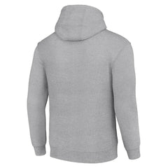 Carolina Panthers Starter Shield Logo Pullover Hoodie - Heather Gray for sale