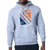 Denver Broncos Starter Shield Logo Pullover Hoodie - Heather Gray online