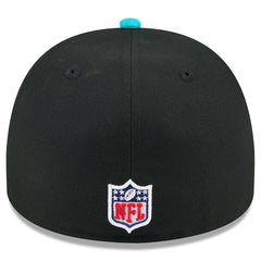 Miami Dolphins New Era 2025 NFL Draft On Stage A-Frame 59FIFTY Fitted Hat - Black/Aqua outlet