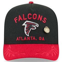 Atlanta Falcons New Era 2025 NFL Draft On Stage A-Frame 59FIFTY Fitted Hat - Black/Red online