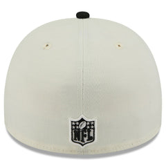 Cincinnati Bengals New Era 2025 NFL Draft A-Frame 59FIFTY Fitted Hat - Cream/Black sale
