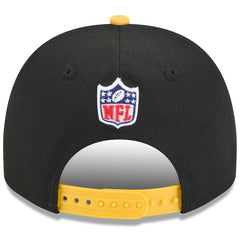 Pittsburgh Steelers New Era 2025 NFL Draft A-Frame 9FIFTY Snapback Hat - Black/Gold online