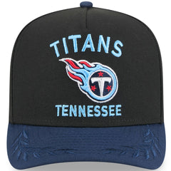 Tennessee Titans New Era 2025 NFL Draft A-Frame 9FIFTY Snapback Hat - Black/Navy cheap