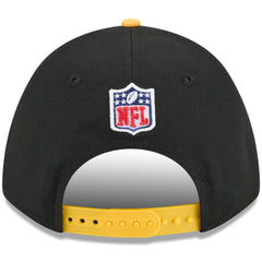 Pittsburgh Steelers New Era 2025 NFL Draft 9FORTY A-Frame M-Crown Adjustable Hat - Black/Gold online