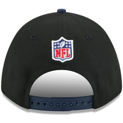 Tennessee Titans New Era 2025 NFL Draft 9FORTY A-Frame M-Crown Adjustable Hat - Black/Navy outlet