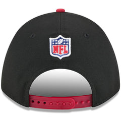 Arizona Cardinals New Era 2025 NFL Draft 9FORTY A-Frame M-Crown Adjustable Hat - Black/Cardinal discount