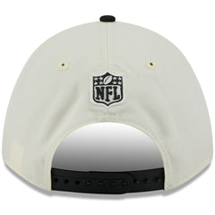 Cincinnati Bengals New Era 2025 NFL Draft 9FORTY A-Frame M-Crown Adjustable Hat - Cream/Black on sale