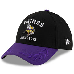 Minnesota Vikings New Era 2025 NFL Draft 39THIRTY Flex Hat - Black/Purple online