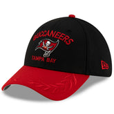 Tampa Bay Buccaneers New Era 2025 NFL Draft 39THIRTY Flex Hat - Black/Red online