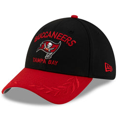 Tampa Bay Buccaneers New Era 2025 NFL Draft 39THIRTY Flex Hat - Black/Red online