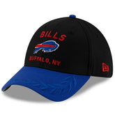Buffalo Bills New Era 2025 NFL Draft 39THIRTY Flex Hat - Black/Royal on sale