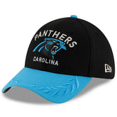 Carolina Panthers New Era 2025 NFL Draft 39THIRTY Flex Hat - Black/Blue discount