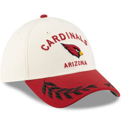 Arizona Cardinals New Era 2025 NFL Draft 39THIRTY Flex Hat - Cream/Cardinal sale