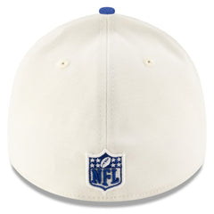 New York Giants New Era 2025 NFL Draft 39THIRTY Flex Hat - Cream/Royal on sale