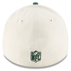 New York Jets New Era 2025 NFL Draft 39THIRTY Flex Hat - Cream/Green cheap