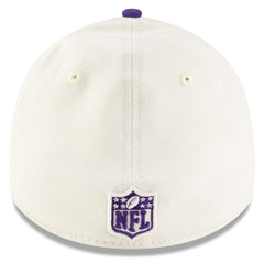 Minnesota Vikings New Era 2025 NFL Draft 39THIRTY Flex Hat - Cream/Purple discount