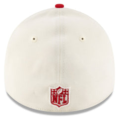 Tampa Bay Buccaneers New Era 2025 NFL Draft 39THIRTY Flex Hat - Cream/Red for sale