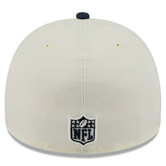 Dallas Cowboys New Era 2025 NFL Draft A-Frame 59FIFTY Fitted Hat - Cream/Navy discount