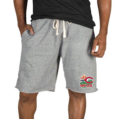 Cincinnati Reds Concepts Sport Mainstream Tri-Blend Shorts - Gray