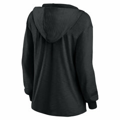 Green Bay Packers Women's Blackout Slub Hoodie V-Neck Long Sleeve T-Shirt cheap