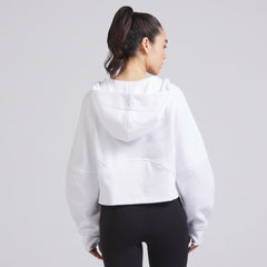 Vancouver Canucks lululemon Women's Scuba Oversized Half-Zip Hoodie White