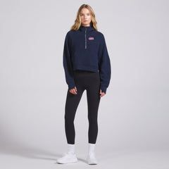 Montreal Canadiens lululemon Women's Scuba Oversized Half-Zip Hoodie True Navy