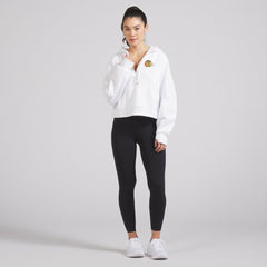 Chicago Blackhawks lululemon Women's Scuba Oversized Half-Zip Hoodie White