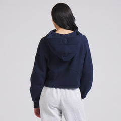 Edmonton Oilers lululemon Women's Scuba Oversized Half-Zip Hoodie True Navy