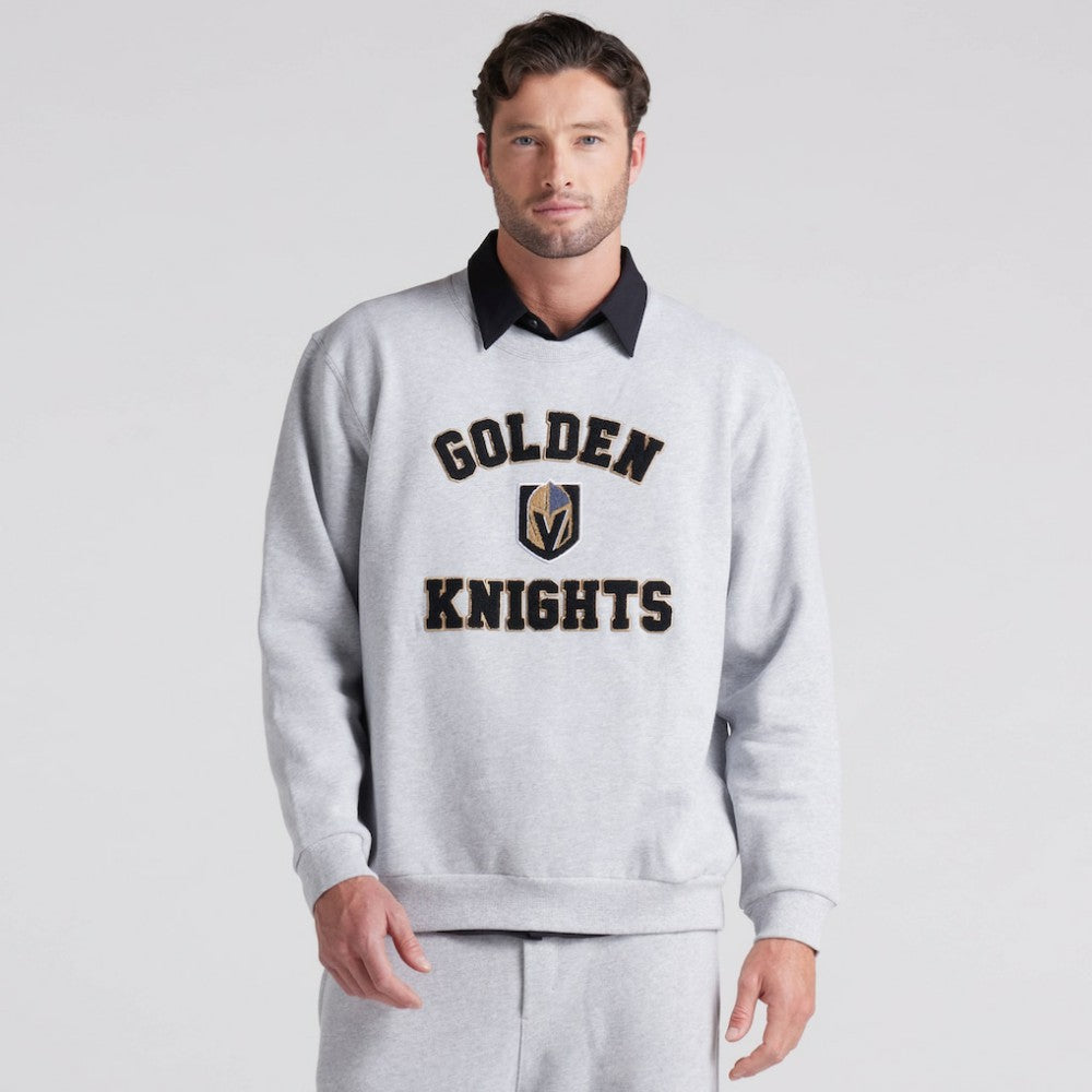 Vegas Golden Knights lululemon Steady State Crew Heathered Core Ultra Light Grey