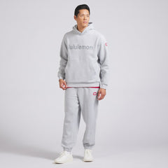 Montreal Canadiens lululemon Steady State Pullover Hoodie Heathered Silver Drop