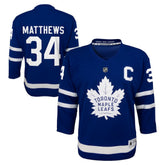 Auston Matthews Toronto Maple Leafs Youth Home Replica Player Jersey Blue