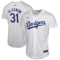 Tyler Glasnow Los Angeles Dodgers Youth Home Player Game Jersey - White | Nike