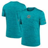 Miami Dolphins Big & Tall Sideline Velocity Performance T-Shirt - Aqua | Nike on sale