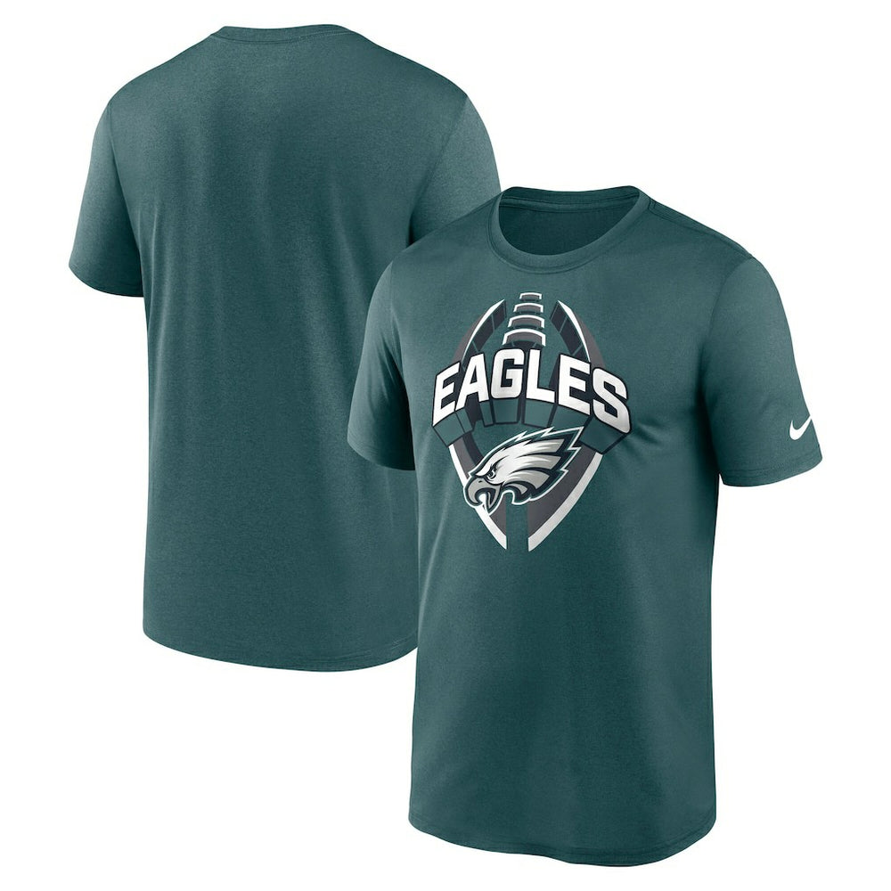 Philadelphia Eagles Big & Tall Primetime Legend Icon Performance T-Shirt - Midnight Green | Nike online