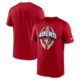 San Francisco 49ers Big & Tall Primetime Legend Icon Performance T-Shirt - Scarlet | Nike for sale