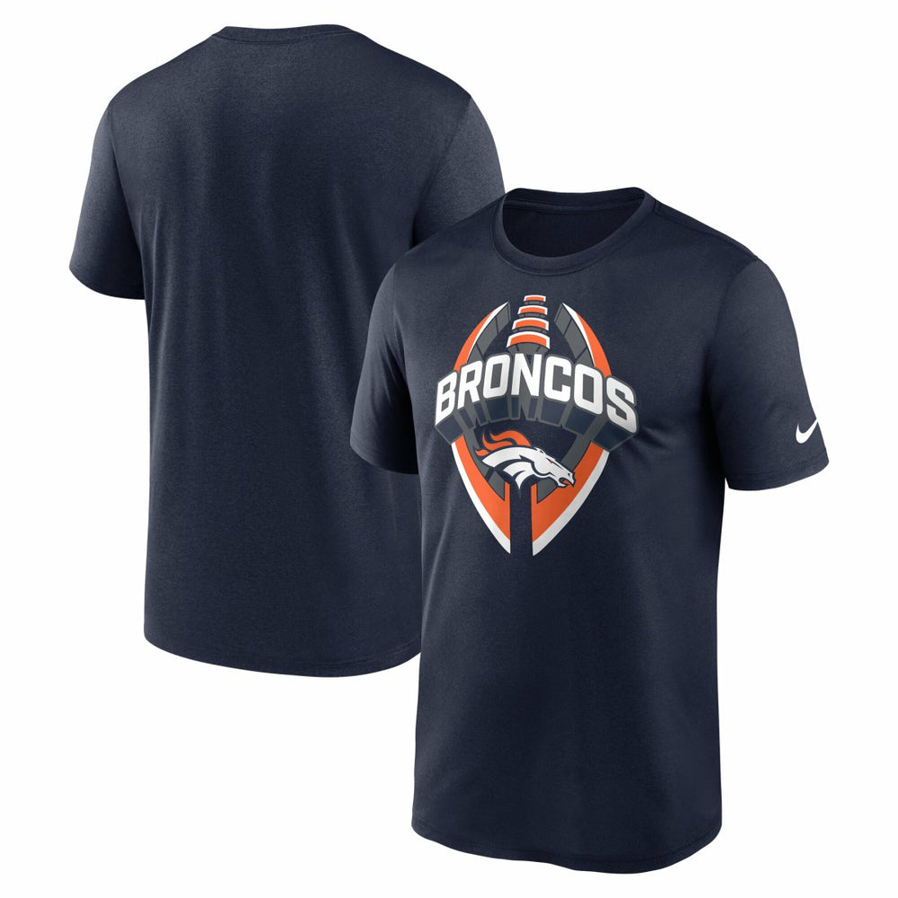 Denver Broncos Big & Tall Primetime Legend Icon Performance T-Shirt - Navy | Nike outlet