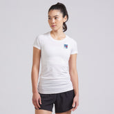 New York Rangers lululemon Women's Swiftly Tech Short-Sleeve Shirt 2.0 White