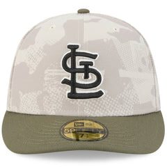 St. Louis Cardinals 2025 Armed Forces Day 59FIFTY Fitted Hat - Light Beige/Olive | New Era
