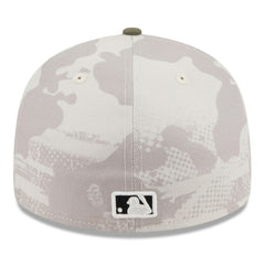 New York Yankees 2025 Armed Forces Day Low Profile 59FIFTY Fitted Hat - Light Beige/Olive | New Era