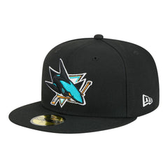 San Jose Sharks New Era Core 59FIFTY Fitted Hat Black