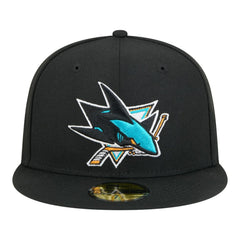 San Jose Sharks New Era Core 59FIFTY Fitted Hat Black